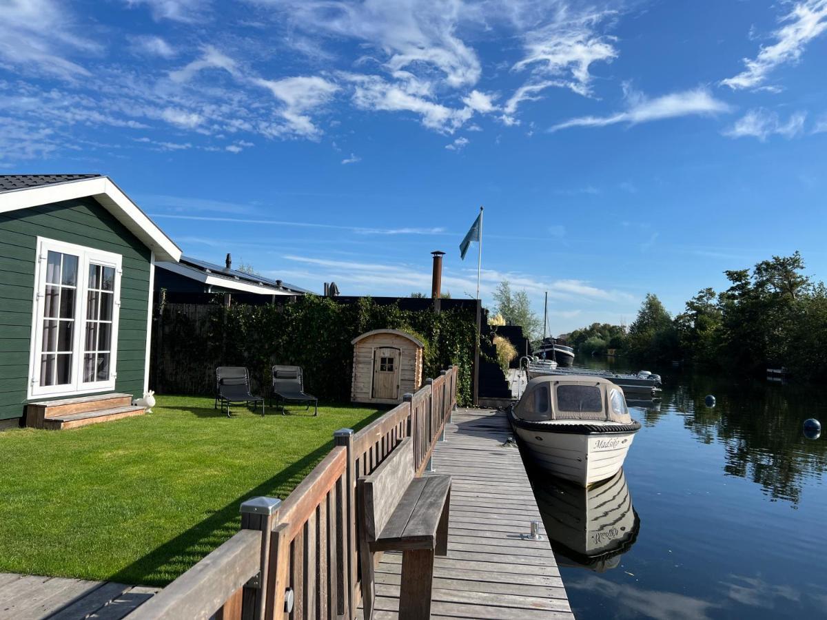New - Private Residence With Sauna - On A Lake Near Amsterdam Vinkeveen Exterior foto